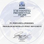 Pinky Movement Pertamina Raih Penghargaan ICSB Indonesia 2020
