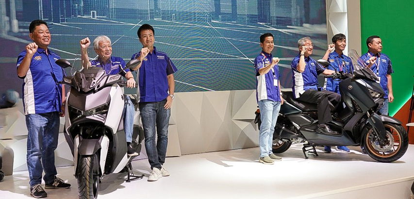 Ramaikan Hari Pembukaan IMOS 2022, Yamaha Luncurkan Produk Terbaru XMAX Connected 2