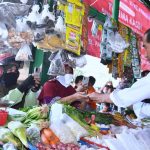 Presiden Jokowi Cek Harga Bahan Pangan di Pasar Tenguyun Kota Tarakan