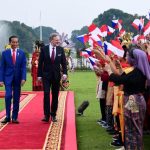 Presiden Jokowi Sambut Kunjungan Resmi PM Petr Fiala di Istana Bogor